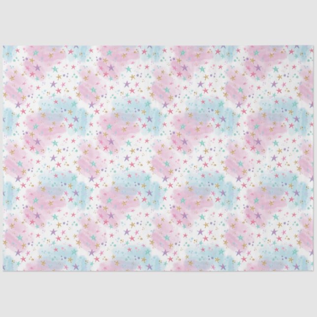 Papel De Seda Patrón de dulce y azúcar (Anverso)