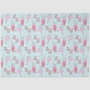 Papel De Seda Patrón de dulce y azúcar