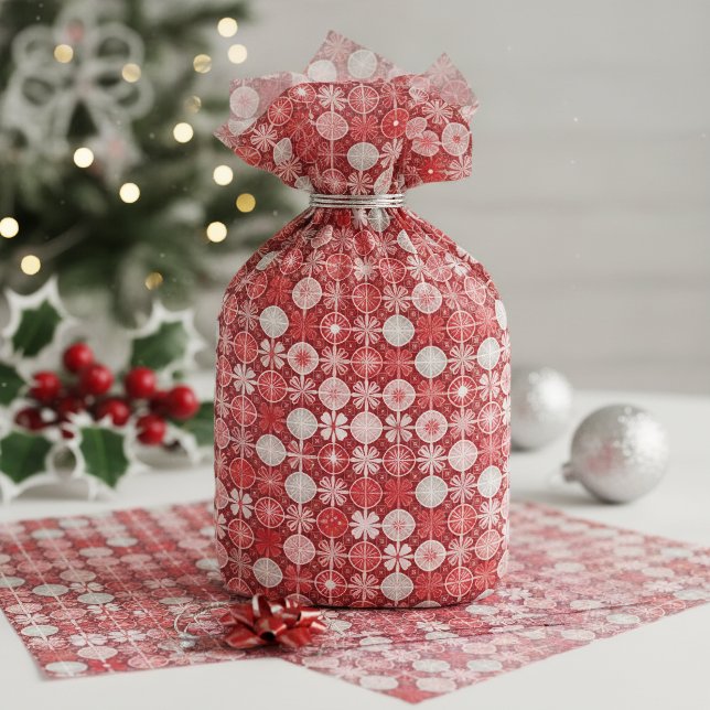 Papel De Seda Patrón de dulces de Navidad rojos y blancos #13 ID (Subido por el creador)