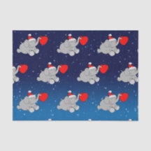 Patrón de elefantes de Santa