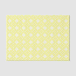 Papel De Seda Patrón de envío amarillo limón