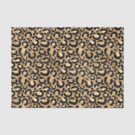 Papel De Seda Patrón de estampado de leopardo