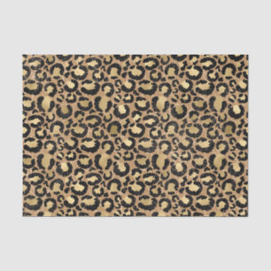 Papel De Seda Patrón de estampado de leopardo