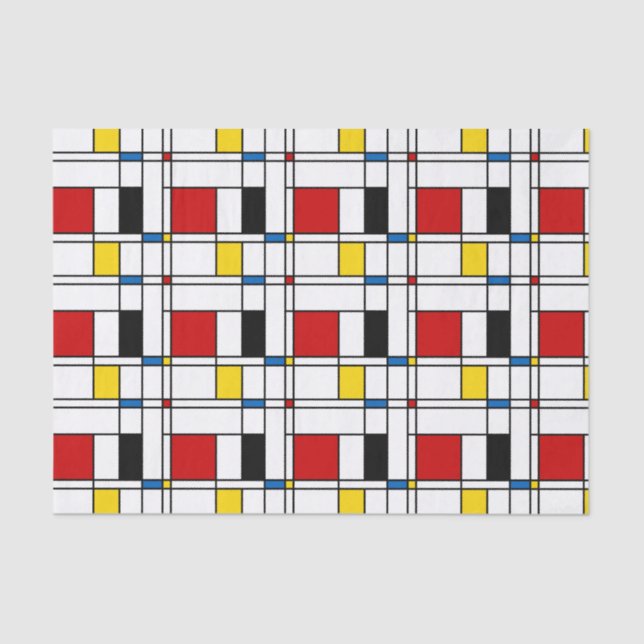 Papel De Seda Patrón De Estijl (Anverso)