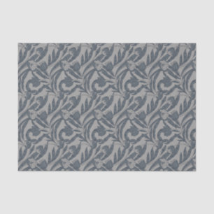 Papel De Seda Patrón de estilo William Morris de otoño