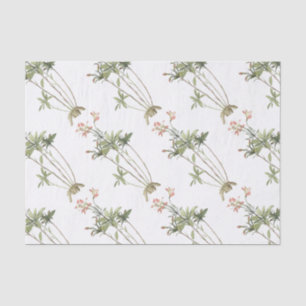 Papel De Seda Patrón de flor de Alstromeria