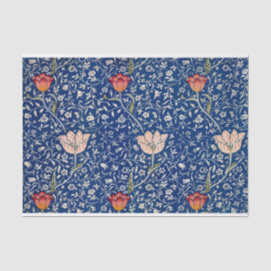 Papel De Seda Patrón de flor retro de William Morris