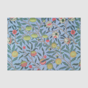 Papel De Seda Patrón de flor retro de William Morris