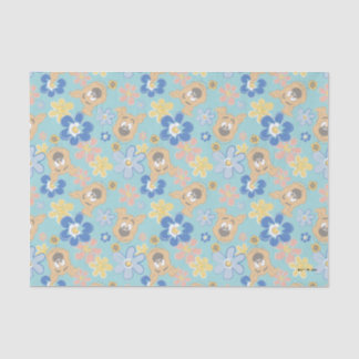 Papel De Seda Patrón de flor Scooby-Doo de Cuppy