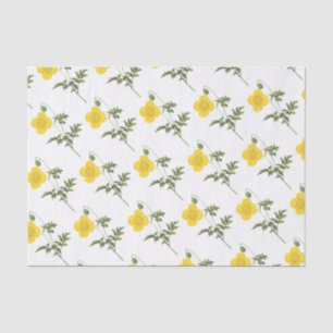 Papel De Seda Patrón de flores de la amapola
