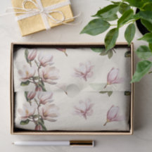 Patrón de flores de magnolia sureña elegante