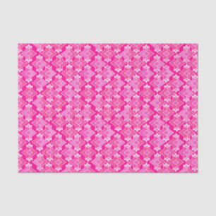 Papel De Seda Patrón de fondo Art Deco, rosa fucsia