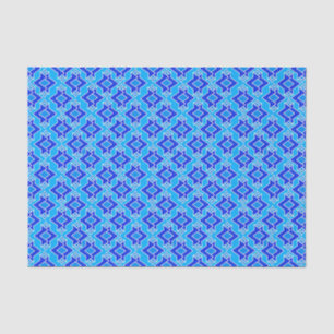 Papel De Seda Patrón de fondo de escritorio Art Deco, azul cerul