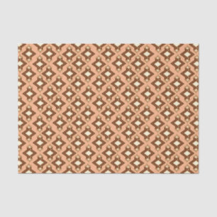 Papel De Seda Patrón de fondo de escritorio Art Déco, Coral y Br