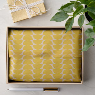 Papel De Seda Patrón de Formas Geométricas Modernas Simples Amar