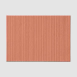 Papel De Seda Patrón de Franjas Verticales de Óxido de Naranja