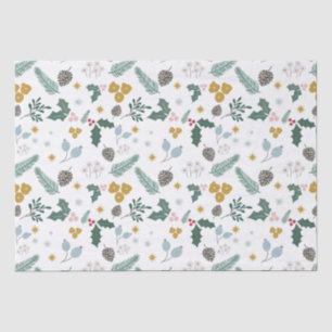 Papel De Seda Patrón de fusión de Navidades sobredimensionados m