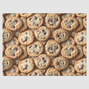 Papel De Seda Patrón de Galletas con Chips de Chocolate Temática