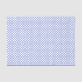Papel De Seda Patrón de Gingham azul para bebés