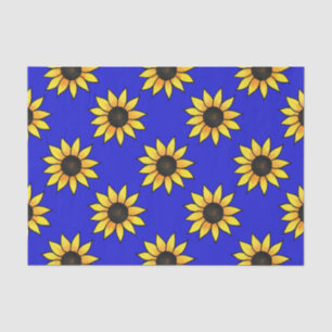 Papel De Seda Patrón de girasol 3