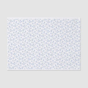 Papel De Seda Patrón de gotitas de agua de lluvia