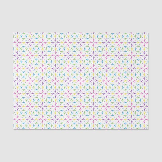 Papel De Seda Patrón de Gran Danés  (Anverso)