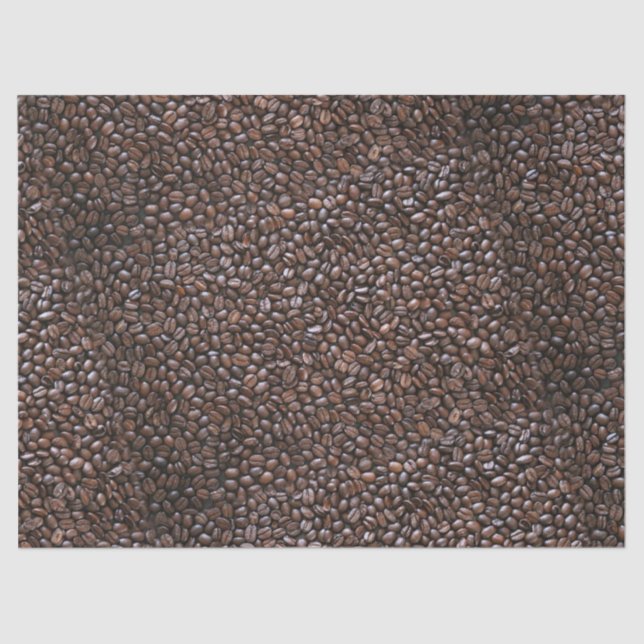 PAPEL DE SEDA PATRON DE GRANOS DE CAFÉ (Anverso)