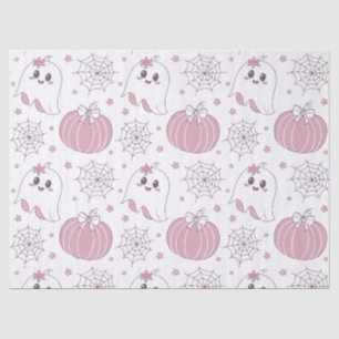 Papel De Seda Patrón de Halloween Soft Goth Pastel