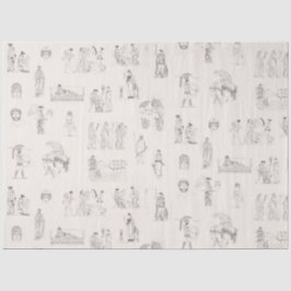 Papel De Seda Patrón de historia griega clásica de la Antigua Gr