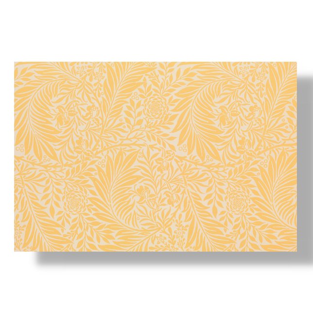 Papel De Seda Patrón de hoja amarilla | Decoración (Subido por el creador)