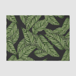 Papel De Seda Patrón de hojas tropicales