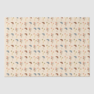 Papel De Seda Patrón de hongos