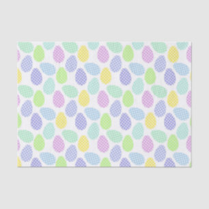 Papel De Seda Patrón de Huevo de Pascua