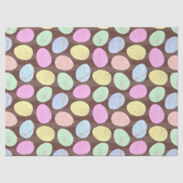 Papel De Seda Patrón de Huevos de Pascua de Candy