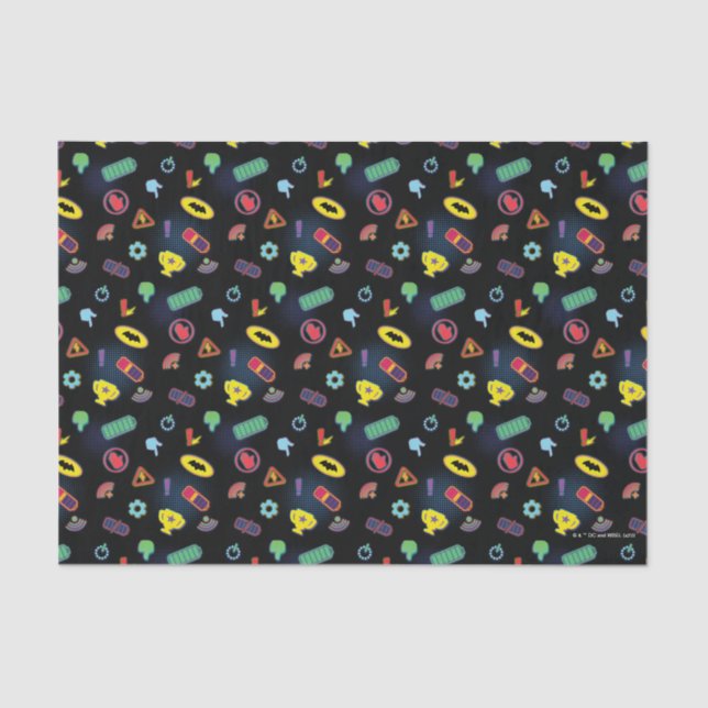 Papel De Seda Patrón de iconos de vehículos BatUCES™ (Anverso)