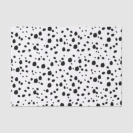 Papel De Seda Patrón de impresión animal de perro dálmata chic m