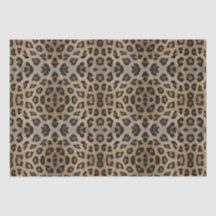 Patrón de impresión animal de piel de chita de leo