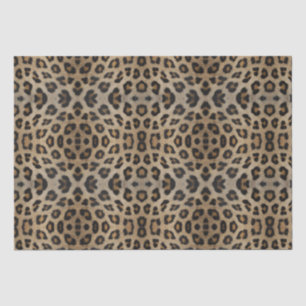 Papel De Seda Patrón de impresión animal de piel de chita de leo