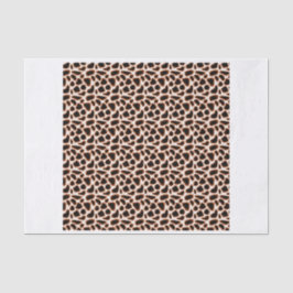 Papel De Seda Patrón de impresión de animales de jirafa