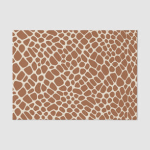 Papel De Seda Patrón de jirafa