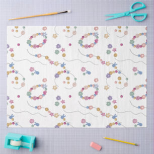 Papel De Seda Patrón de joyería Chica de brazalete de amistad