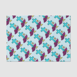 Papel De Seda Patrón de la Santa Comunión