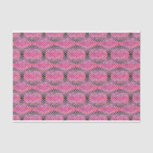 Papel De Seda Patrón de ladrillos de chapa magenta rosa