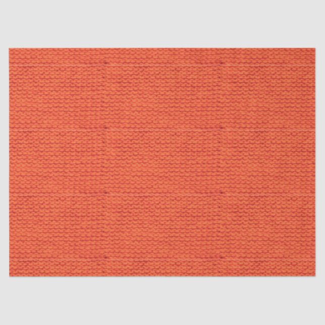 Papel De Seda Patrón de lana de punto (Anverso)