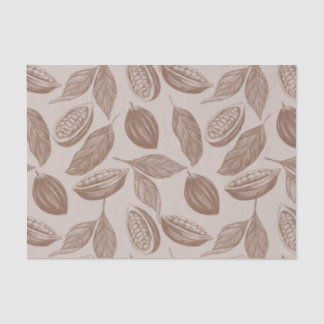 Papel De Seda Patrón de lápiz de cosecha de vintage con vainas d