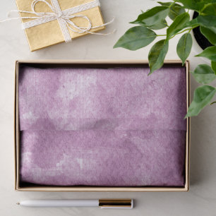 Papel De Seda Patrón de lavado de acuarela de malva suave y lila
