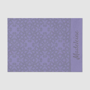 Papel De Seda Patrón de lavanda personalizado