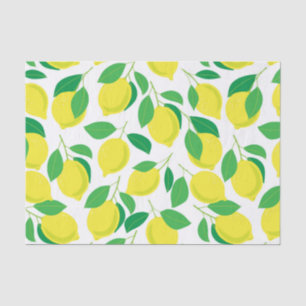 Papel De Seda Patrón de lemas y hojas