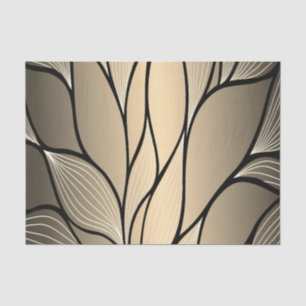 Papel De Seda Patrón de licencia creativa de oro antiguo