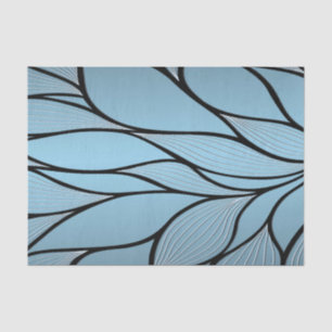 Papel De Seda Patrón de licencia creativa de Sky Blue Hues